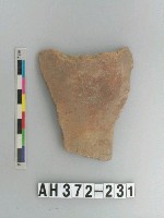 藏品(紅色夾砂硬陶片)的圖片